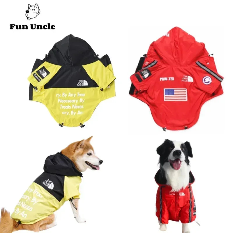 Dog Hoodies Raincoats Warm Apparel for Dogs