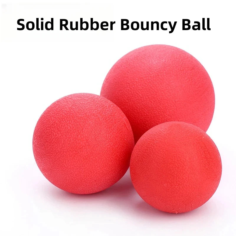 Indestructible Solid Rubber Ball Dog Toy for Large Dogs